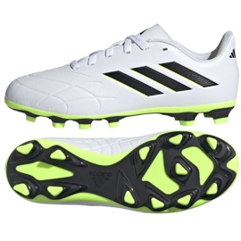 Botas de fútbol adidas Copa Pure.4 FxG Jr GZ2551 blanco blanco