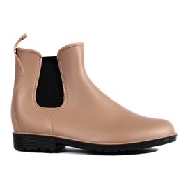 Botas de mujer beige de Shelovet