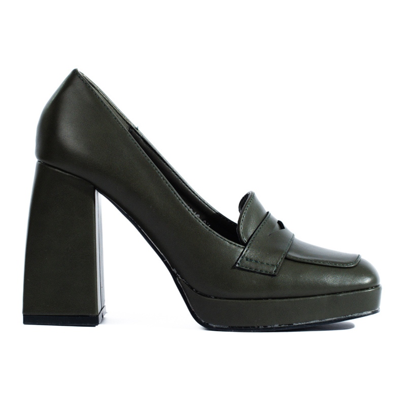 Zapatos brogue verde oscuro de Shelovet