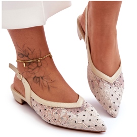 PG1 Bailarinas Mujer Beige Adore