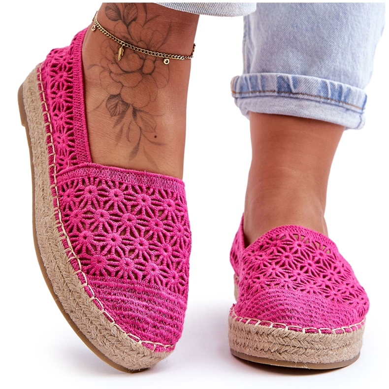 PG1 Alpargatas Mujer Caladas Rosa One Lover rosado