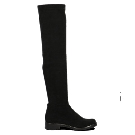 Botas de mujer sobre la rodilla Caprice negro 25510-41 044
