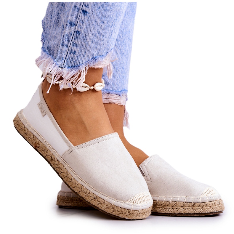 Alpargatas Clásicas Mujer Big Star JJ274951 Blanco-Gris