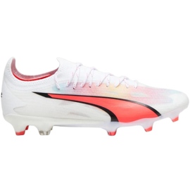 Puma Ultra Ultimate FG/AG M 107311 01 zapatos de fútbol blanco blanco