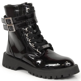 Botas de charol Big Star Jr KK374131 negro