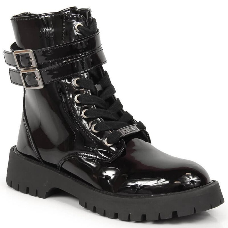 Botas de charol Big Star Jr KK374131 negro