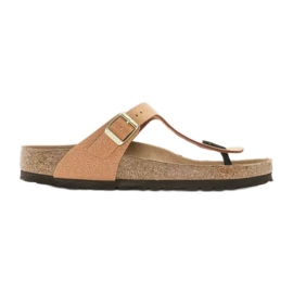 Birkenstock Gizeh Bs W 1025062 zapatillas marrón