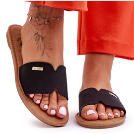 Zapatos De Tacón Plano Cómodos De Mujer Negro Coraline