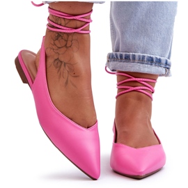 PG1 Bailarinas Atadas Mujer Rosa Lilly Ann rosado