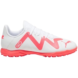 Puma Future Play Tt Jr 107391 01 zapatos de fútbol blanco blanco