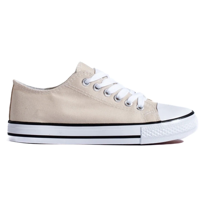 Zapatillas Shelovet clásicas beige