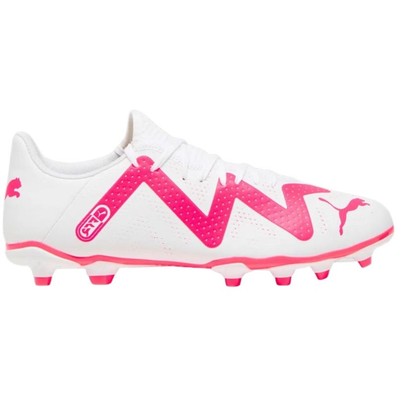 Puma Future Play FG/AG M 107377 01 zapatos de fútbol blanco