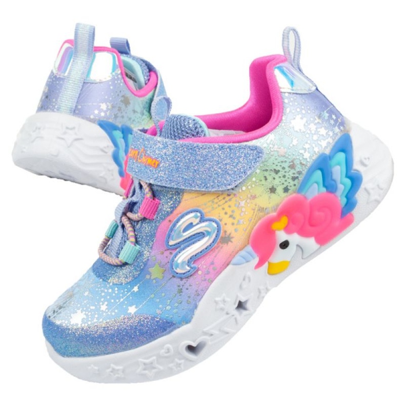 Zapatos Skechers Twilight Jr 302681N/BLMT multicolor Zapatos Skechers Twilight Jr 302681N/BLMT multicolor
