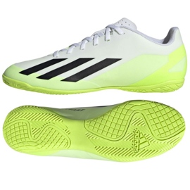 Adidas X Crazyfast.4 En M IE1586 zapatos de fútbol blanco blanco