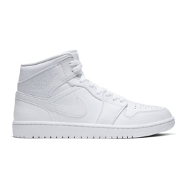 Nike Air Jordan 1 Mid M 554724-130 zapatos blanco