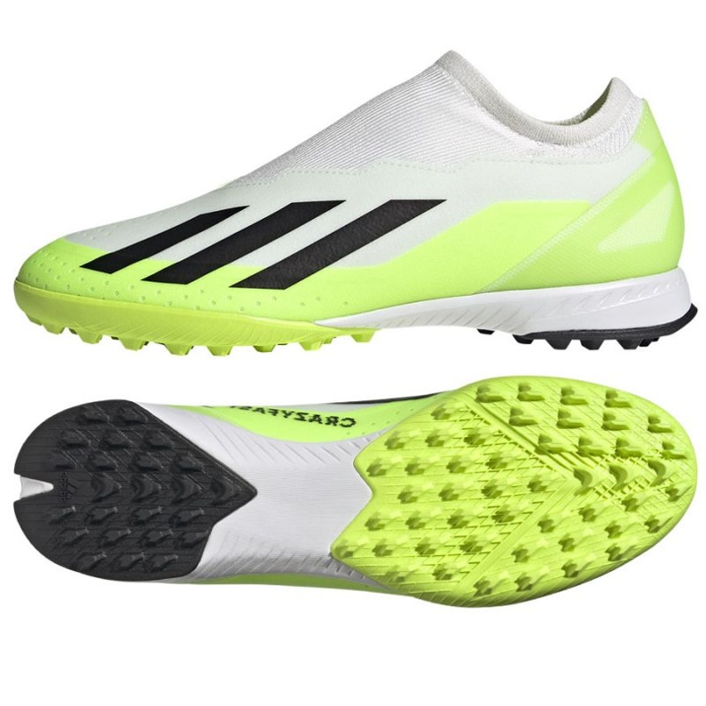 Adidas X Crazyfast.3 Ll Tf M ID9346 zapatos de fútbol blanco blanco