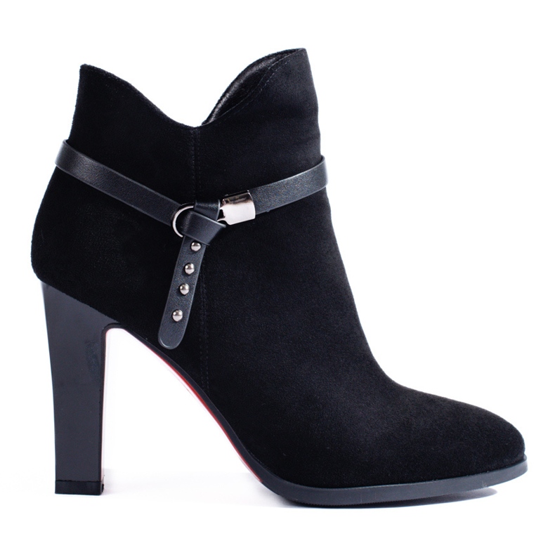 Botas tacón ante Shelovet negro