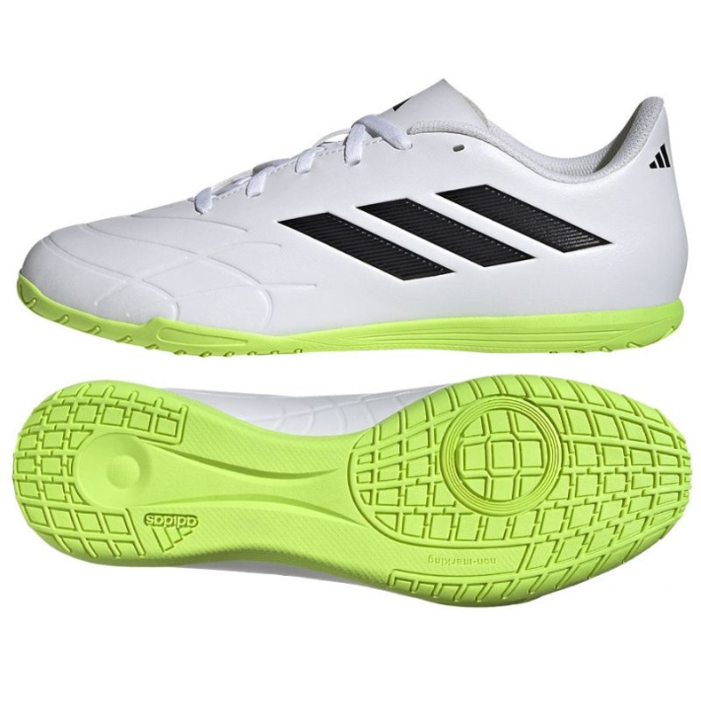 Adidas Copa Pure.4 En M GZ2537 zapatos de fútbol blanco blanco
