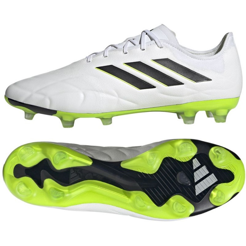 Adidas Copa Pure.2 Fg M HQ8977 zapatos de fútbol blanco blanco Adidas Copa Pure.2 Fg M HQ8977 zapatos de fútbol blanco blanco