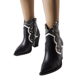 Botines negros en el post de Ezinet Botines negros en el post de Ezinet
