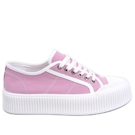 Deportivas de mujer Dors Purple con plataforma violeta