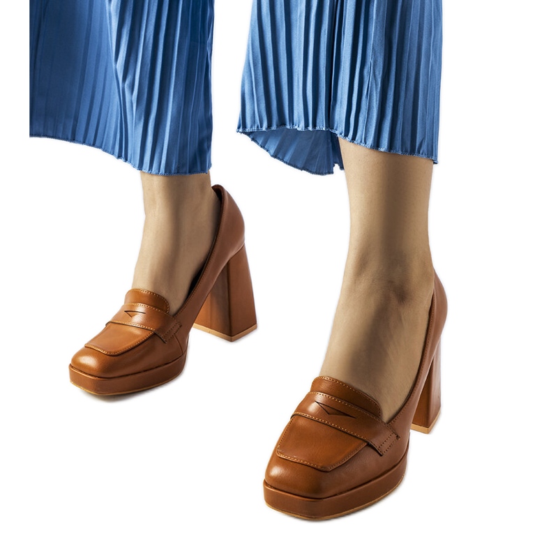 Zapatos de tacón marrones de Inès marrón Zapatos de tacón marrones de Inès marrón
