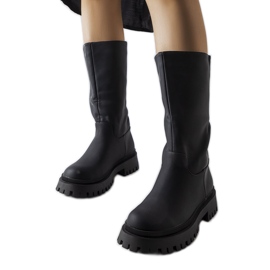 Botas negras mate de Hollie negro