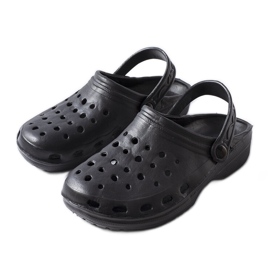 Sandalias sin cordones de espuma negras de Hayes negro