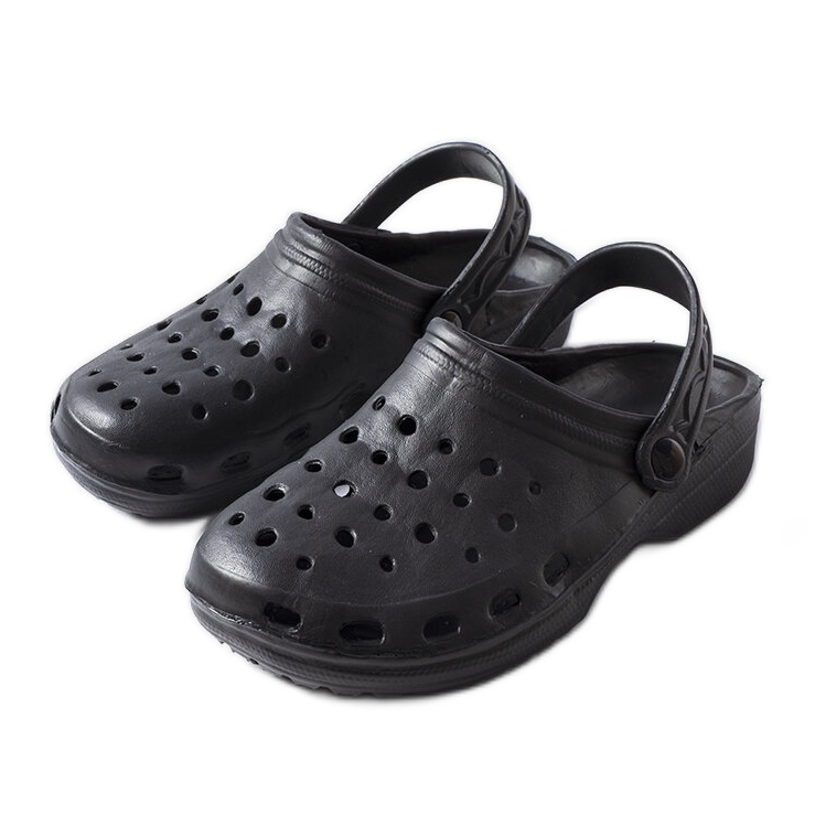 Sandalias sin cordones de espuma negras de Hayes negro