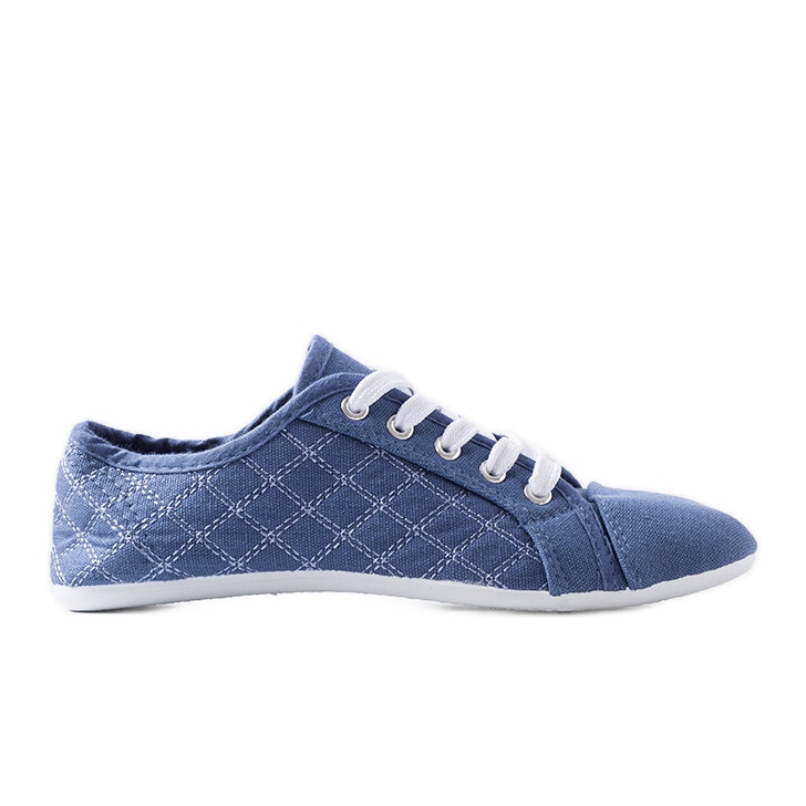 Deportivas infantiles azul rubí