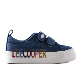 Zapatillas vaqueras Lee Cooper para niños azul