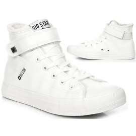 Deportivas altas con aislamiento blanco Big Star V274541F