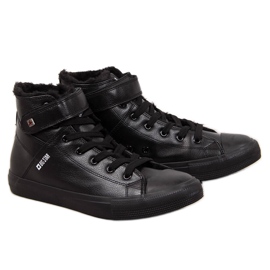 Deportivas negras con aislamiento para hombre Big Star Y174020F negro