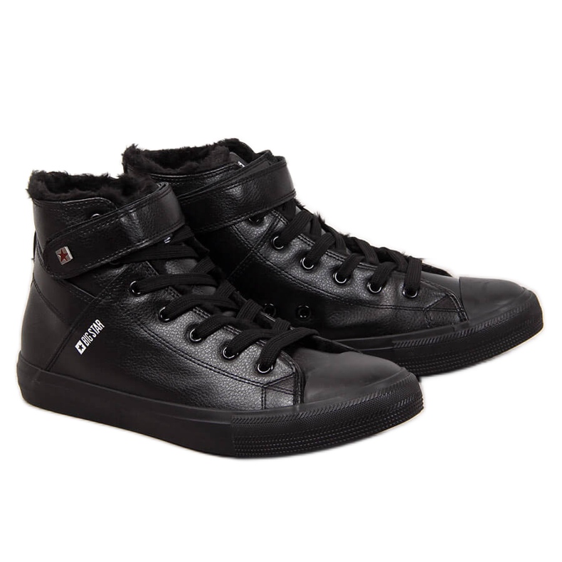 Deportivas negras con aislamiento para hombre Big Star Y174020F negro