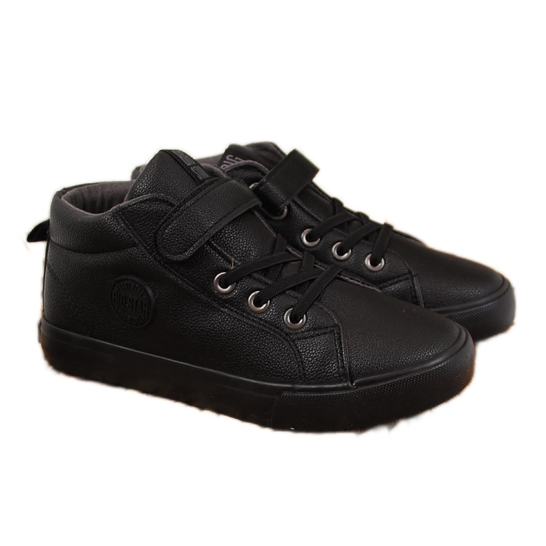 Deportivas ecopiel negra Big Star EE374001 negro