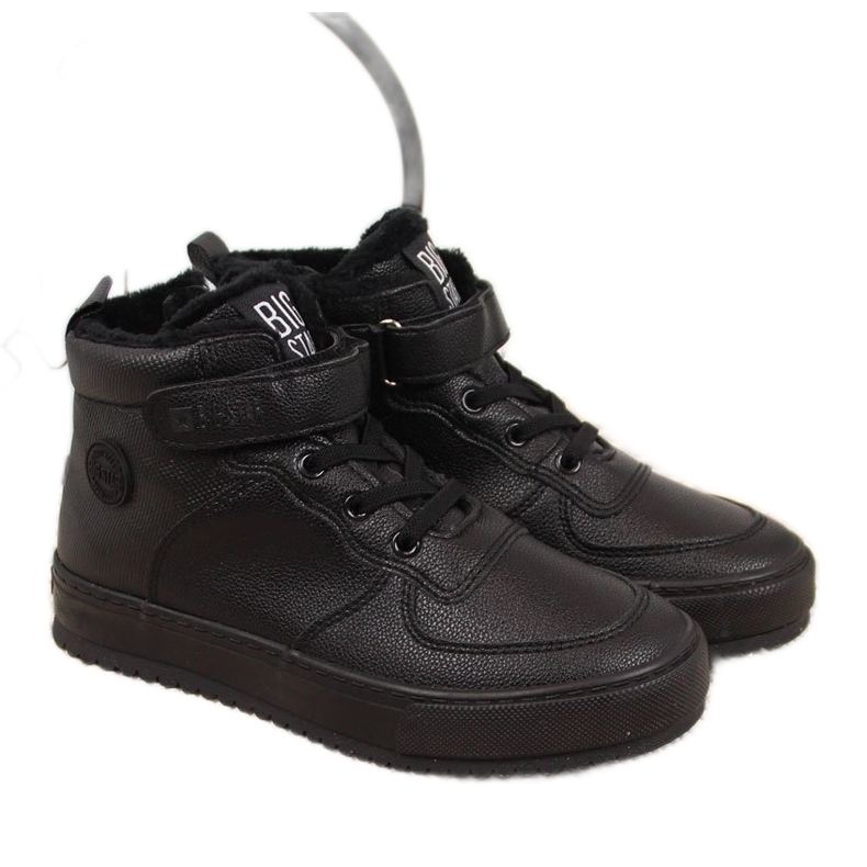 Zapatillas deportivas para niños con aislamiento negro Big Star GG374040