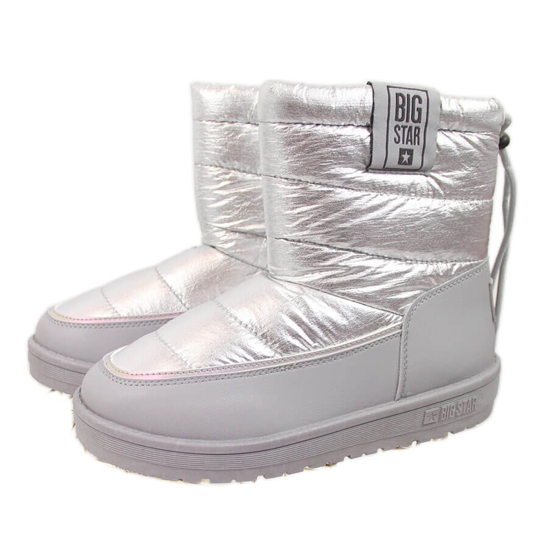 Botas de nieve insuladas plateadas para mujer Big Star II274118 plata