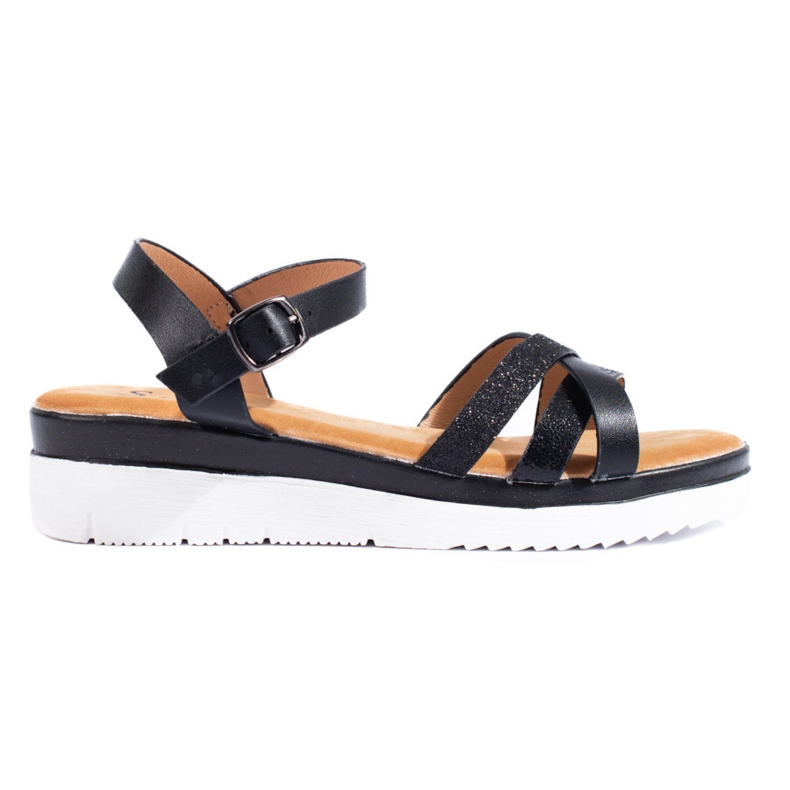 Sandalias plataforma Shelovet negro