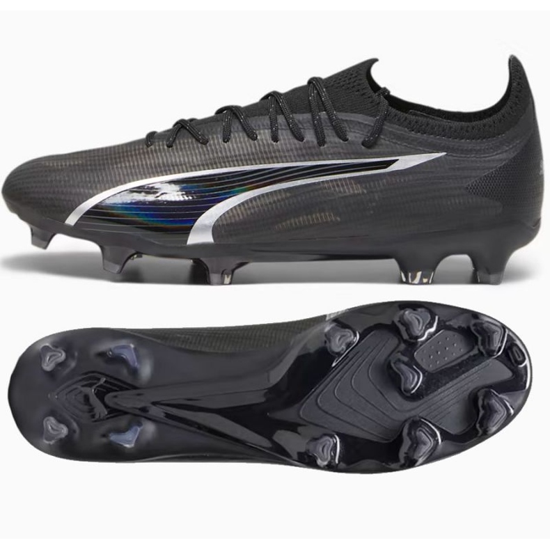Puma Ultra Ultimate FG/AG M 107311 02 zapatos negro negro