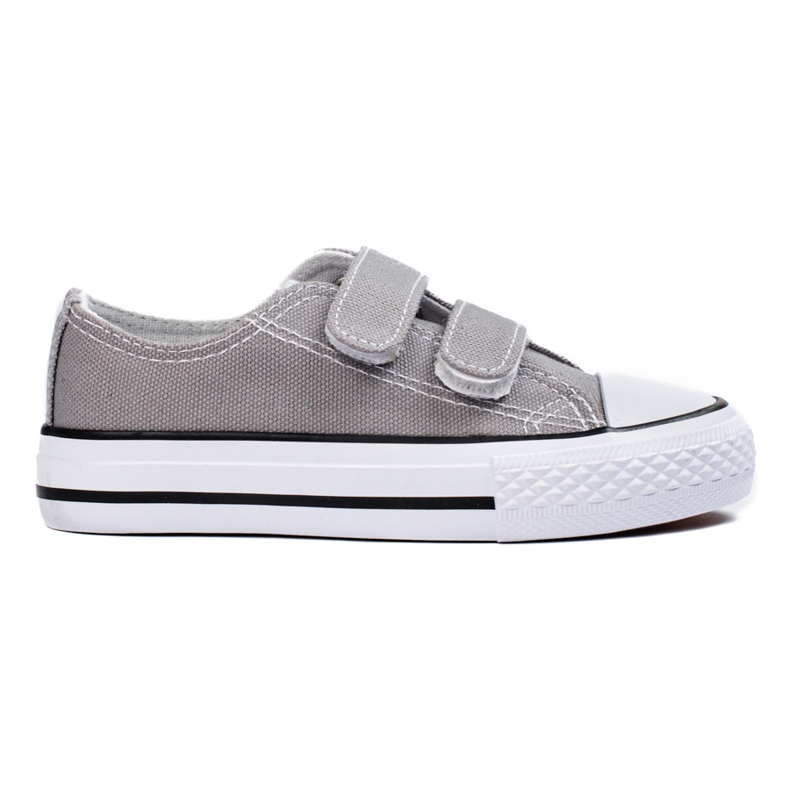Deportivas infantiles Shelovet grises con velcro
