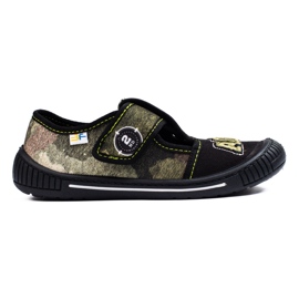 SHELOVET Zapatillas velcro para niño 3F camo multicolor