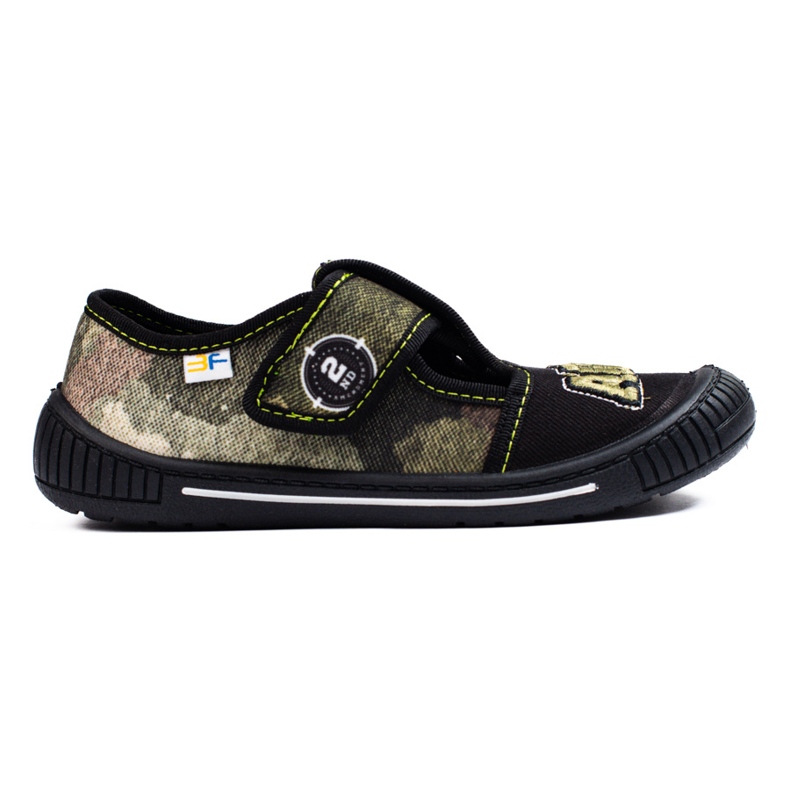 SHELOVET Zapatillas velcro para niño 3F camo multicolor
