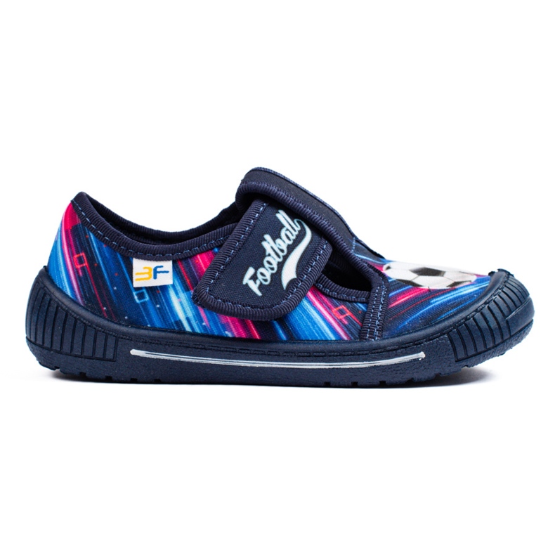 SHELOVET Zapatillas de casa con velcros para niño 3F multicolor