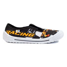 SHELOVET Pantuflas para niño coche 3F negro