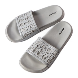 Chanclas goma moiariello gris