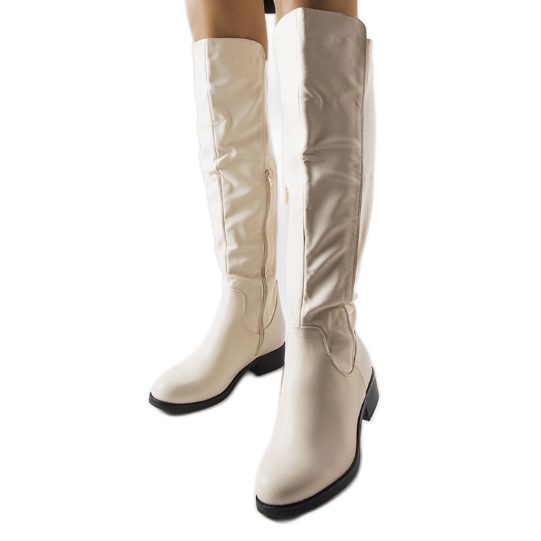 Botas Muijsi ecopiel beige
