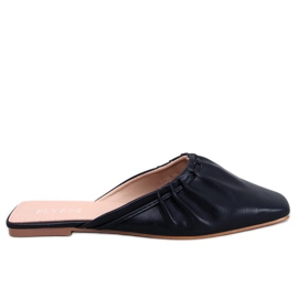 Zapatillas de casa elegantes para mujer Presley Negro
