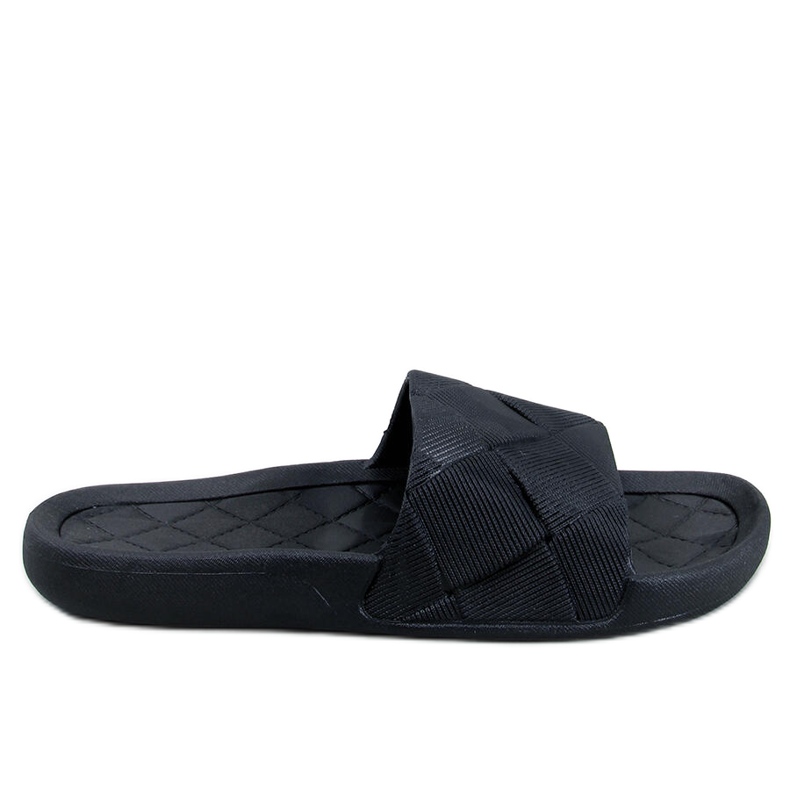 Lottner Chanclas de goma negras negro