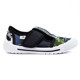 SHELOVET Zapatillas de niños con coche 3F. negro