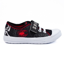 SHELOVET Deportivas para niño con velcro 3F negro